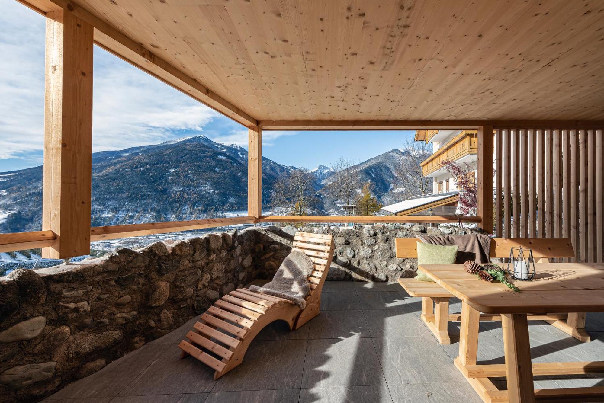 Trinnerhof- Hof Chalets Und Obsthof Mit Zimmer Natz-Schabs Exterior foto