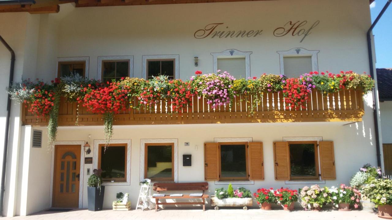 Trinnerhof- Hof Chalets Und Obsthof Mit Zimmer Natz-Schabs Exterior foto